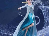 beast kingdom《冰雪奇缘》1/4 艾莎 手办