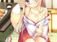 性感动漫美女掀衣服露胸福利图欣赏