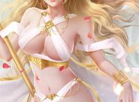 cg插画美女图片