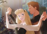 迪士尼公主与王子卡通壁纸