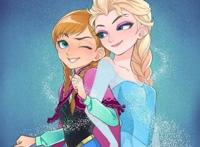 冰雪奇缘的漫画图片