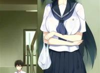 冰菓 被推到的入须冬实手机壁纸