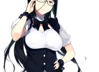 冰菓 女仆装入须冬实手机壁纸