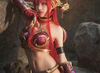 国内玩家cos欣赏 红龙女王阿莱克斯塔萨