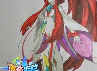 奥奇传说手绘美女末炎