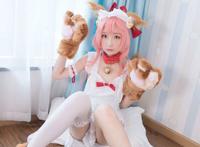 fgo——激萌小女仆,玉藻猫性感白丝cos!
