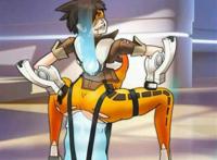  猎空和黑百合有一腿