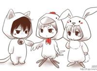 瓶邪兔小两口漫画 兔叽 午睡