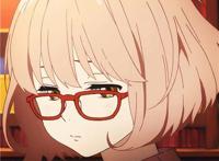 动漫头像 境界的彼方 栗山未来