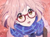 境界的彼方自截图-栗山未来.#头像#by:依酷酷