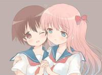 天才麻将少女 宫永咲 原村和