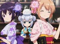 请问你今天要来点兔子么？第三季，漫画改编