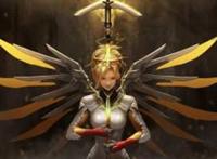 《守望先锋》天使高清宽屏壁纸