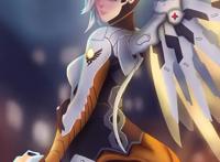 守望先锋天使福利图片 手机壁纸