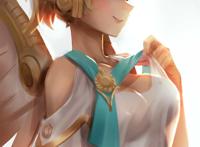 守望先锋天使福利同人 薄纱难掩完美身材