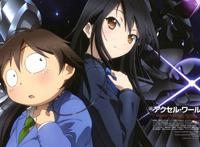 《加速世界》中的有田春雪和黑雪姬