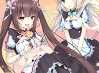 香子兰与巧克力,出自《猫娘乐园》,游戏稍微带点颜色.