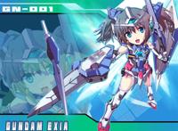gundam exia/ガンダムエクシア/能天使高达(音译:艾克希亚)的同人娘化