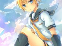 镜音连 绘师:あおいろ一号 本作品pixiv id=48662192