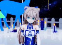 [mmd]学猫叫(默默酱)