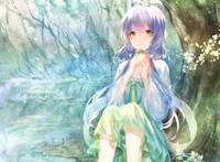 智乃 绊爱 古风头像 二次元 动漫 洛天依