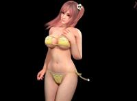 美丽的海滩风景 死或生5惠乃果泳装美图欣赏