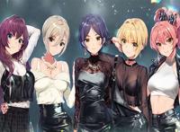 a4サイズ黒■ 城ヶ崎美嘉 速水奏 宫本フレデリ