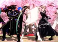 【PS4-PD FT】千本樱【白樱花/罗泽・诺特（无假面）/罗泽・布鲁（无假面）/有罪/无罪/白雪】PV