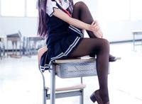 【黑丝才是本体】     《路人女主的养成方法》学姐霞之丘诗羽-足控