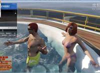 侠盗猎车手gta5 美女过山车摩天轮 