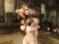 上古卷轴5mod美女图 爬猴