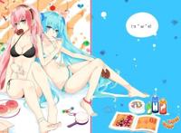 动漫美女泳装完整图,要全身的包括脚?谢谢!