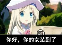 你好,你的女装到了.动漫表情包.