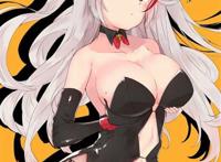 《碧蓝航线》欧根亲王命运交响曲换装立绘本子