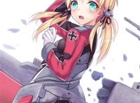 [p站美图]双马尾赛高 舰队collection欧根亲王手机壁纸