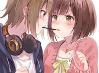  二次元 少女 萌 百合