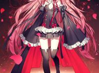 无敌美少女动漫图片,有杀气的女孩给人感觉很坚强!