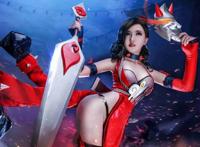 王者荣耀女英雄阿轲cos