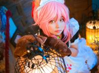 cos:白丝女仆小可爱,一只玉藻猫