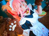 cos:白丝女仆小可爱,一只玉藻猫