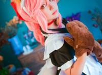 cos:白丝女仆小可爱,一只玉藻猫