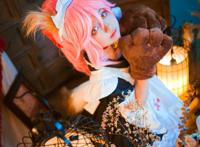 cos:白丝女仆小可爱,一只玉藻猫