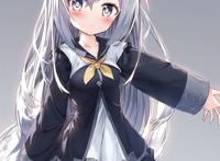 p站搬运图,狐耳银发娘