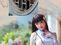 【cos正片】碧蓝航线逸仙cos 甜美旗袍 cn瓜希酱