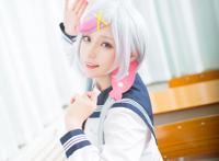 4k颜值控校园学姐弹弹酱cosplay福利