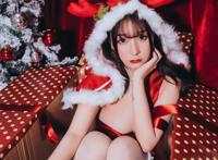 雨溪萌域-守恒 cosplay [猫九酱sakura]红色圣诞礼物