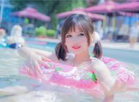 [次元少女]超可爱的泳装小妹妹(西米鹿kiko)