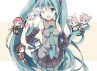 二次元初音闺蜜头像