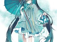 动漫女生&头像☆二次元☆初音未来☆伞娘