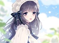 女仆装 少女 二次元 呆呆的 (大喵里里)